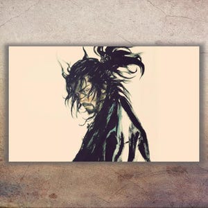 Poster della serie manga giapponese Vagabond, stampa artistica su tela, decorazione da parete, accessori per soggiorno senza cornice