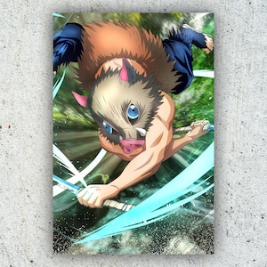 Inosuke Anime TV Series Poster, Canvas Wall Art Picture Print Decor, Unframed Wall Livining Room Accessories, Christmas Gift