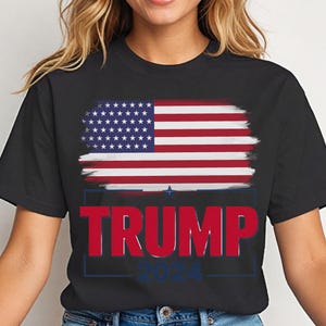Trump 2024 T-Shirts | Pro-Trump Merchandise | MAGA Apparel | Conservative Gifts | Republican Election Gear | Patriotic Clothing
