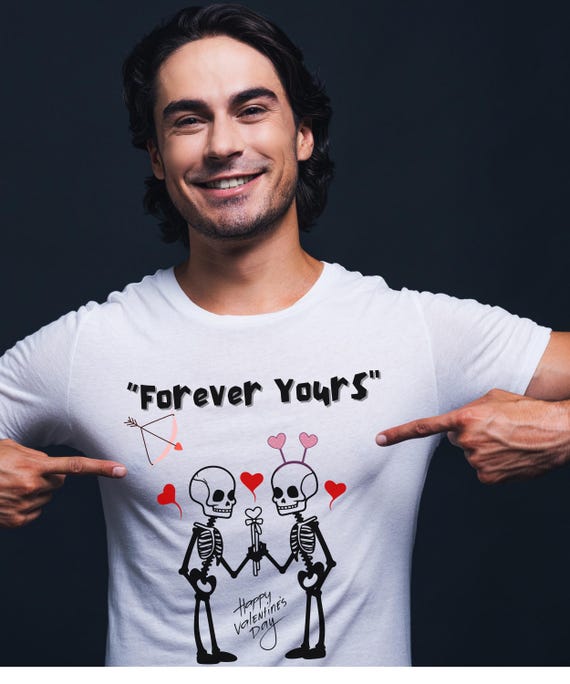 Forever Yours T-shirts Romantic Couple Tees Valentine's Day