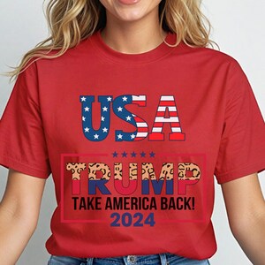 Trump 2024 T-Shirts | Pro-Trump Merchandise | MAGA Apparel | Conservative Gifts | Republican Election Gear | Patriotic Clothing