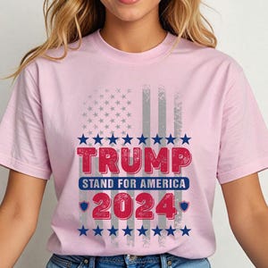 Trump 2024 T-Shirts | Pro-Trump Merchandise | MAGA Apparel | Conservative Gifts | Republican Election Gear | Patriotic Clothing