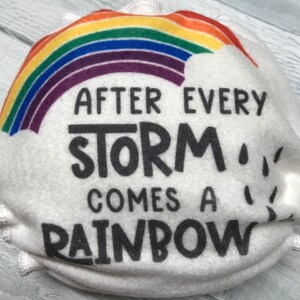 MamaBear Customizable Newborn/Preemie Soft Fleece Diaper Cover, or AI2 - Rainbow Baby