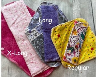 MamaBear LadyWear Quick-Dry Menstrual, Incontinence pad, pantiliner - Light/Medium Flow - Regular, Long or X-Long