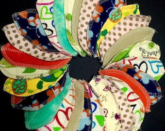 WYPRZEDAŻ WYPRZEDAŻOWA!! 50% ZNIŻKI na podpaski MamaBear LadyWear Interlabial/Intralabial Petal Pads - Wybierz materiał i długość