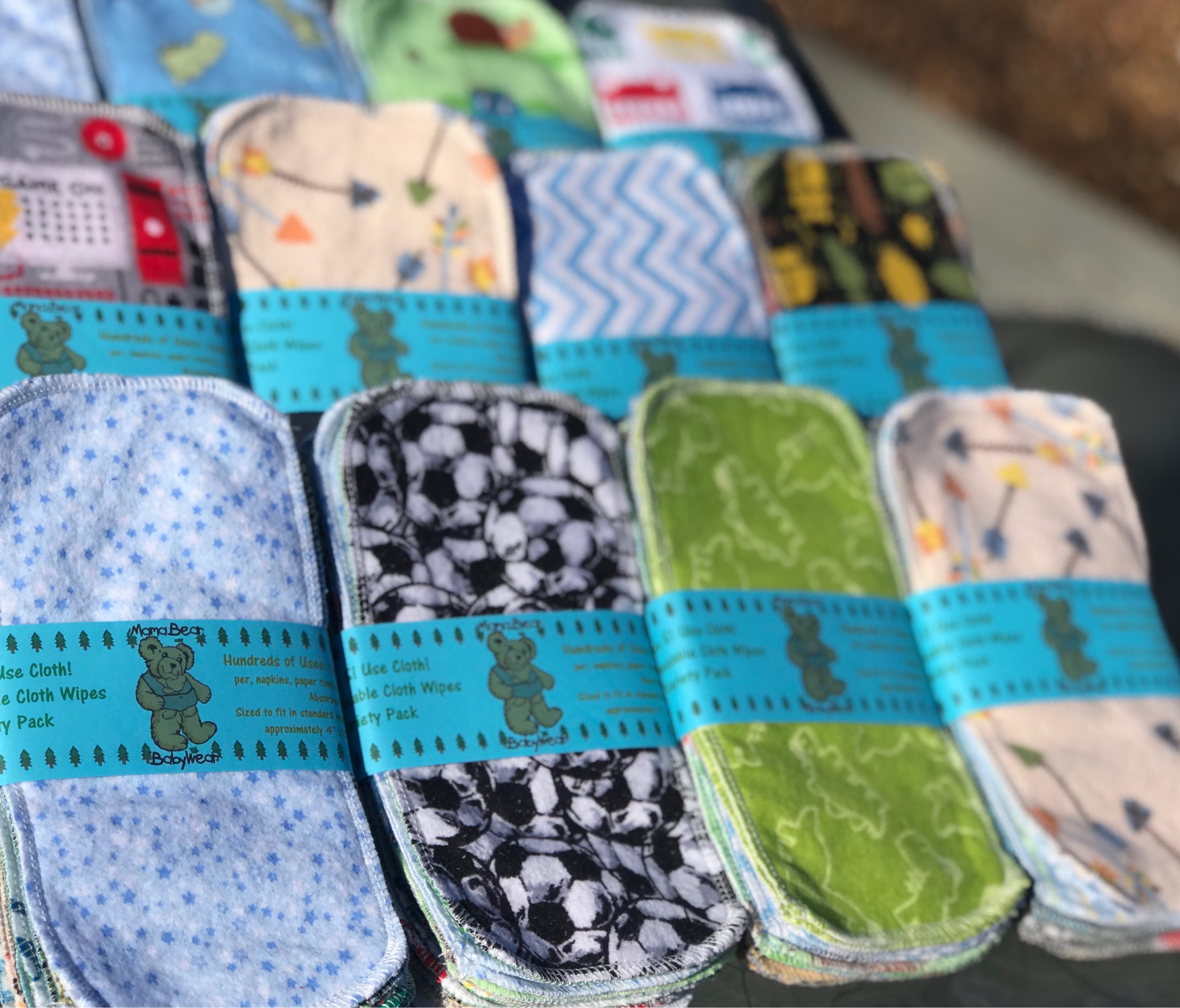 GO UNPAPER: toallitas de tela reutilizables MamaBear 104 -  México