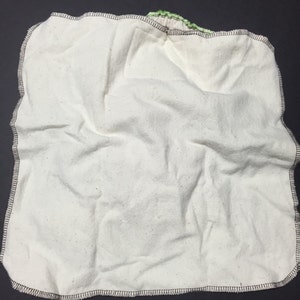 MamaBear Quick Dry ONE SIZE Fitted Diaper Organic Cotton or Organic Bamboo Fleece You choose closure image 4