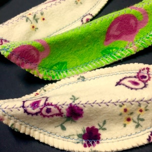MamaBear LadyWear interlabiala/intralabiala petal-pads - Du väljer tyg och längd