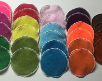 Verzorgingsschildjes van fleece en bamboe: luxe bescherming