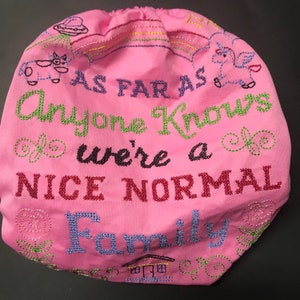 Embroidered MamaBear BabyWear Waterproof Diaper Cover, Swim Diaper, Wrap One Size Fits All - A Nice Normal Family