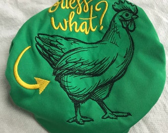 MamaBear BabyWear Waterproof Diaper Cover, Swim Diaper, Wrap One Size Fits All - Guess What? Chickens Butt