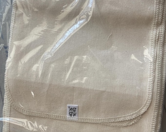 SECONDS Belly Binding Wrap, Bengkung, Abdominal Support - 100% Unbleached Natural Cotton - SECONDS QUALITY
