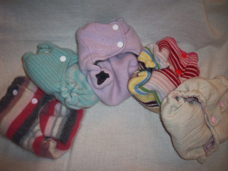 Single MamaBear BabyWear One Size Wool Diaper Cover You choose image 1