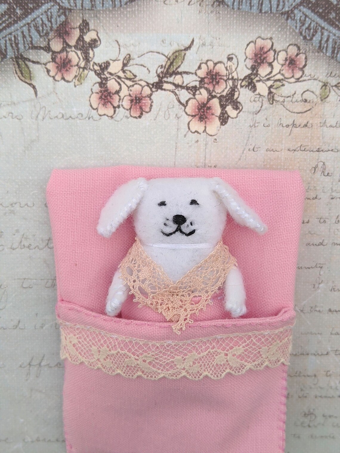 Custom Worry Dog Doll. Pocket Toy. Pocket Dog Toy. Small Dog Etsy