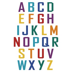 Say Something - Foundation Paper Patchworken Alphabet PDF Pattern