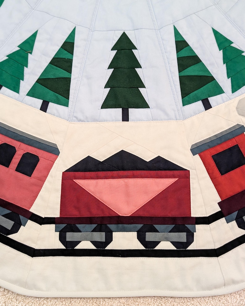 Policy Tree Guide.pdf Home for the Holidays Train Tree Skirt - Foundation Paper Piecing PDF ...