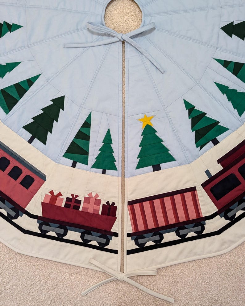 Policy Tree Guide.pdf Home for the Holidays Train Tree Skirt - Foundation Paper Piecing PDF ...