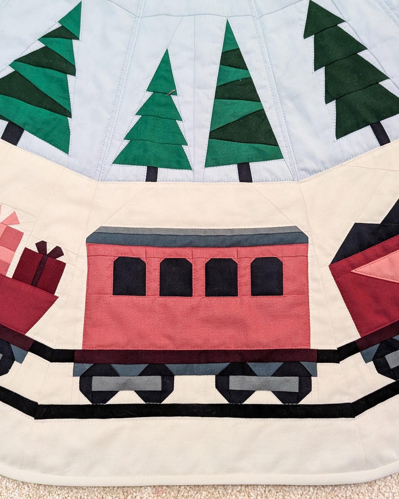 Policy Tree Guide.pdf Home for the Holidays Train Tree Skirt - Foundation Paper Piecing PDF ...