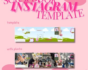 Modelo de Scrapbook para Instagram | Versão Namorado