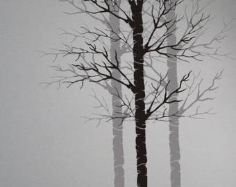 tree stencils etsy