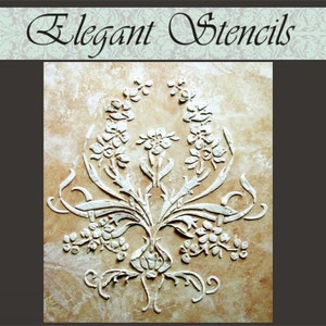 Stencil, Wall Stencil, Raised Plaster Stencil Brassio Frieze Wall Stencil, Decorative Stencil, Painting Stencil