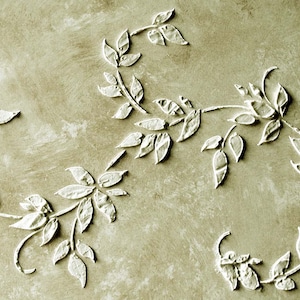 Plaster Vines of Dover Wall Stencil, Furniture Stencil