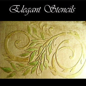 Plaster Stencil Mullan Frieze, Wall Stencil, Furniture Stencil, Painting Stencil