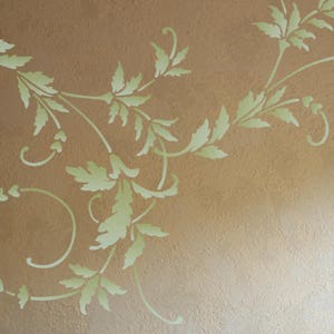 Sweetheart Vine Stencil, Wall Stencil, Furniture Stencil