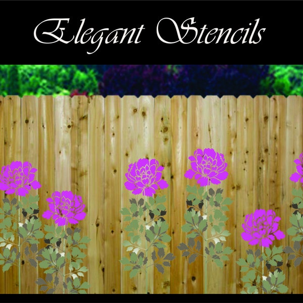 Large Stencils for Fence Etsy