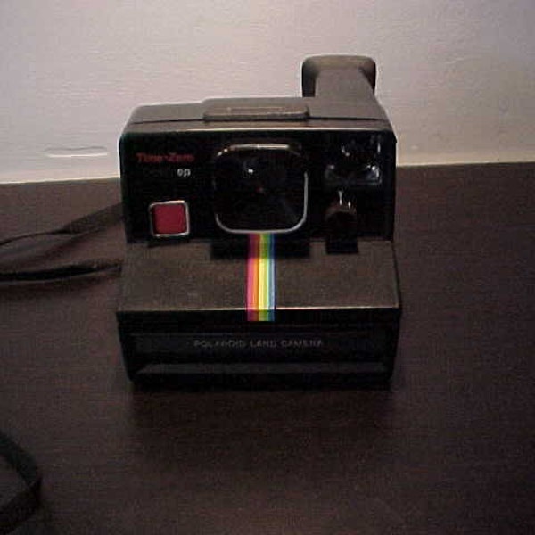 Vintage Mid century madmen era Polaroid time zero camera excellent condition