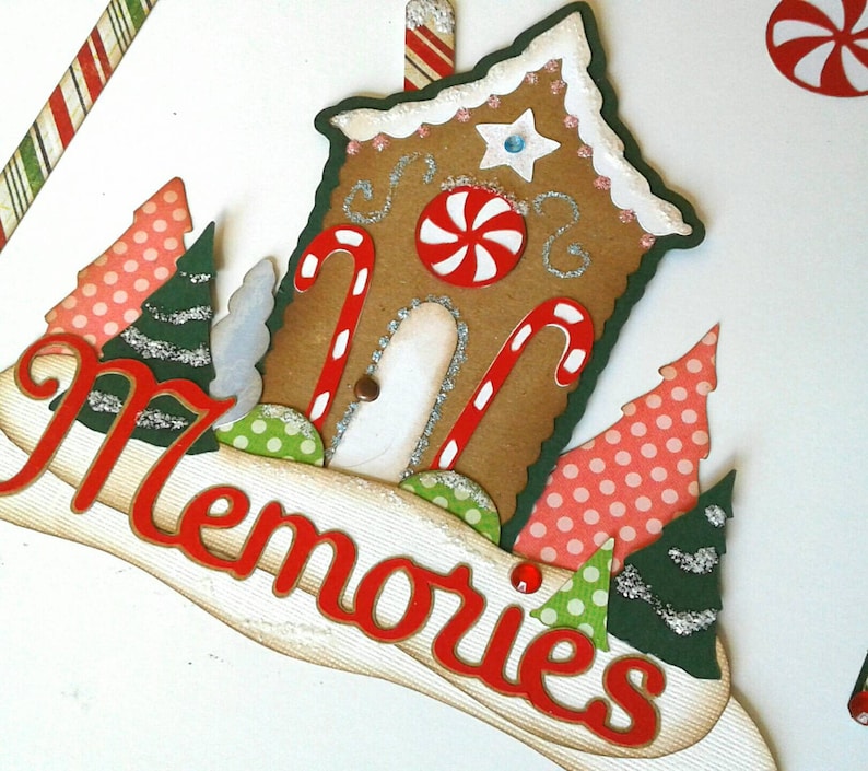 PK 6 ITS SNOWING EMBELLISHMENT TOPPERS FOR CARDS