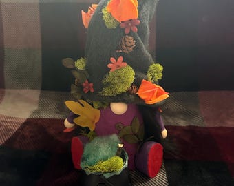 Halloween Forest Witch Gnome