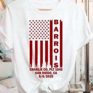 Personalized Boot Camp Graduation Shirt: Custom Army Family Matching Tee