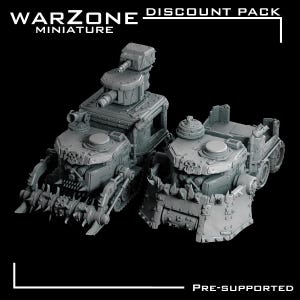 Orkaz Vehicle Wagon by WarZone Miniature