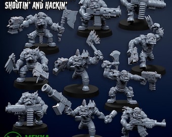 Orc Boy Set #2 by Mekka Miniatures