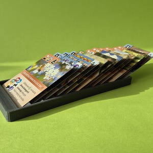 Card Organizer for Ark Nova and Other Board Games | Board Game Card Holder for 12 Sleeved Cards| Ark Nova Card Stand | Board Game Organizer