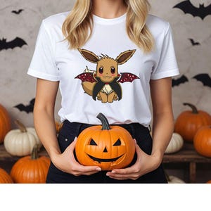 Eevee Shirt, Halloween Shirt, Cute Halloween shirt