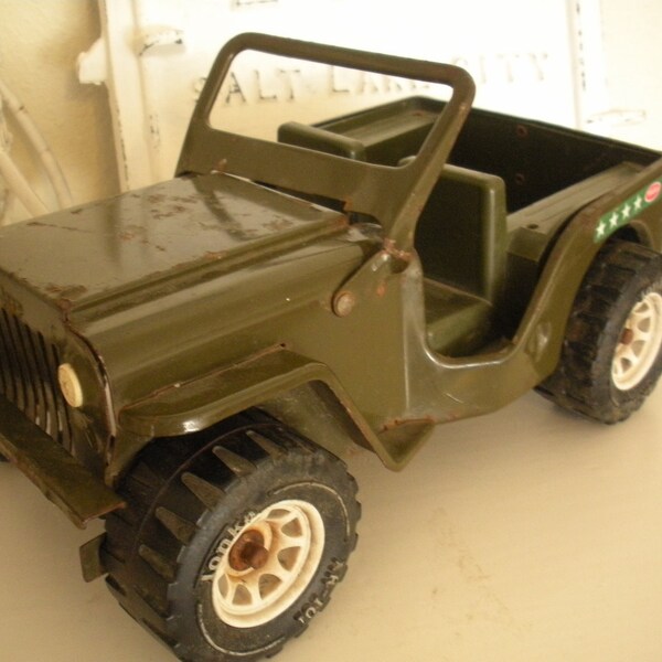 1960s Tonka Military Jeep