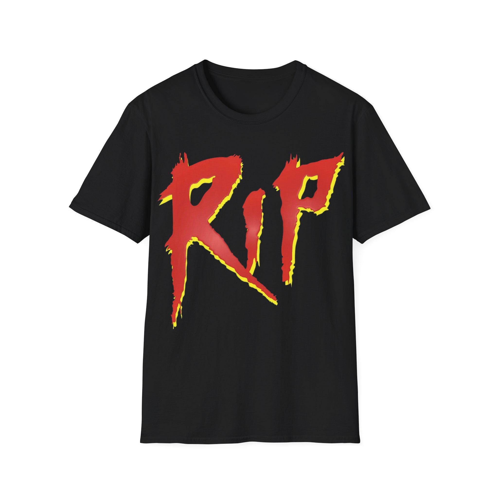 RIP Magazine T-shirt: 80s Rock & Metal Logo - Etsy