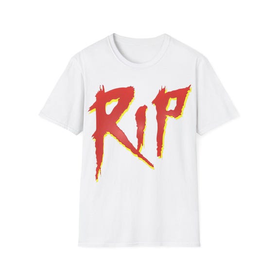 RIP Magazine T-shirt: 80s Rock & Metal Logo - Etsy
