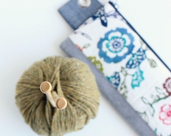 BOB JONES ---x--- The Pattern + Tutorial for our unique Knitting Needle pouch