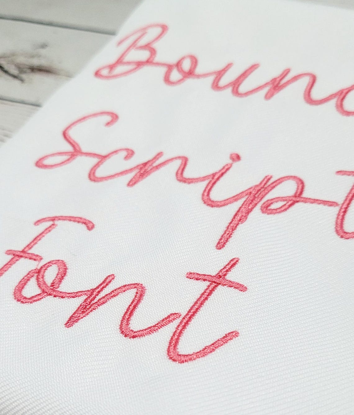 Bouncy Script Embroidery Font: Native BX, Handwritten Style (digital ...