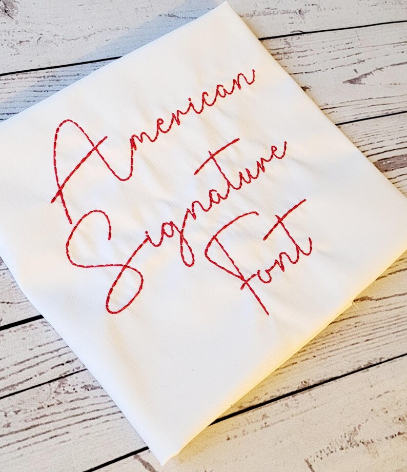 American Signature Embroidery Font: Native BX Design (digital Download ...