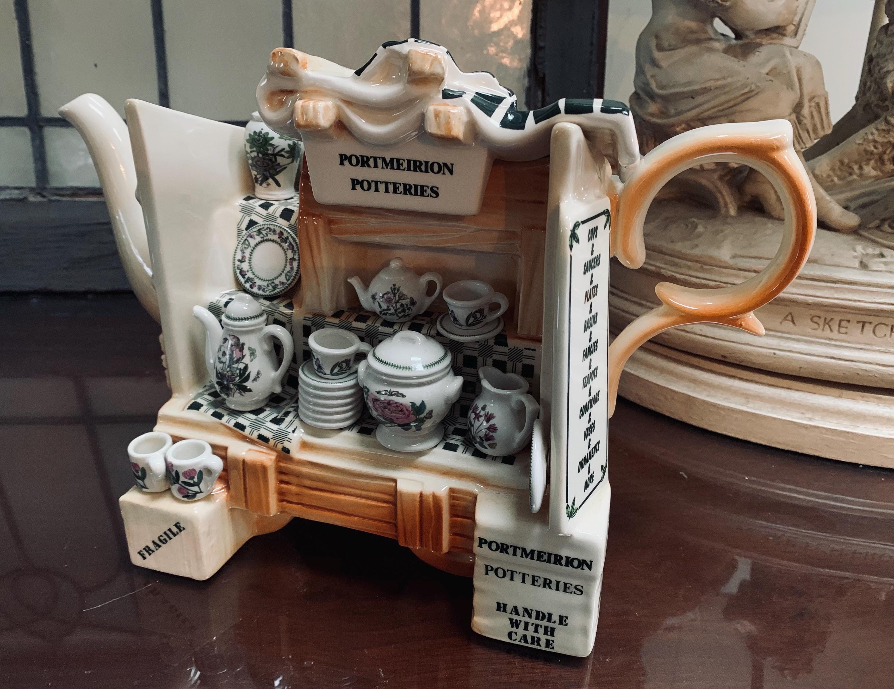 Portmeirion Teapot - Etsy