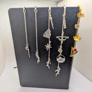 ACOTAR inspired bookmark hooks