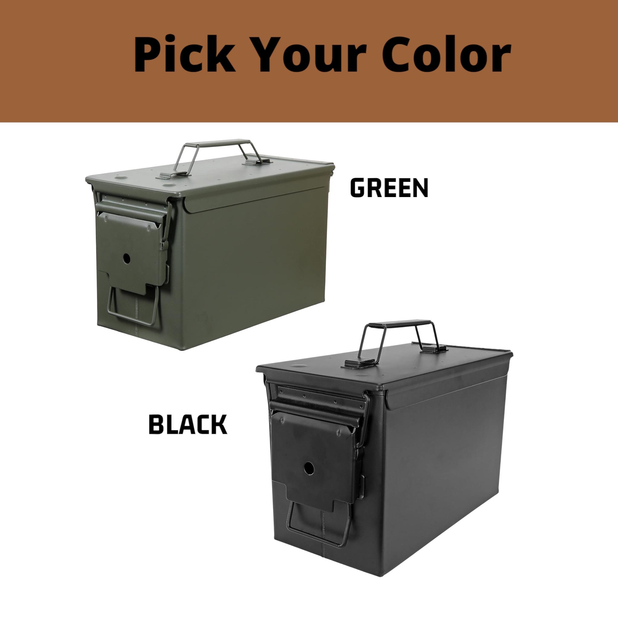 Pew Boxes Personalized Ammo Box Engraved Custom Pew Pew Ammo Can Gift for ...
