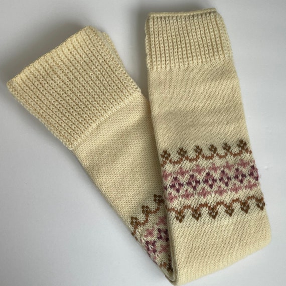 Vintage 80s leg warmers - Gem