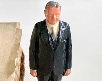 US Presidents, Herbert Clark Hoover, 31st President of the United States, Vintage Marx Toy Game Piece Collectible Figure