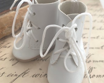 Vintage Lace Up Doll Boots