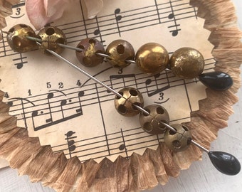 Vintage Brass Buttons